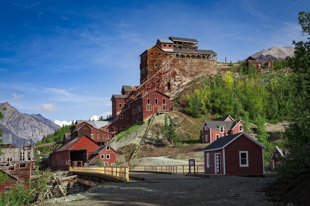 Buildings at Kennecott, Alaska