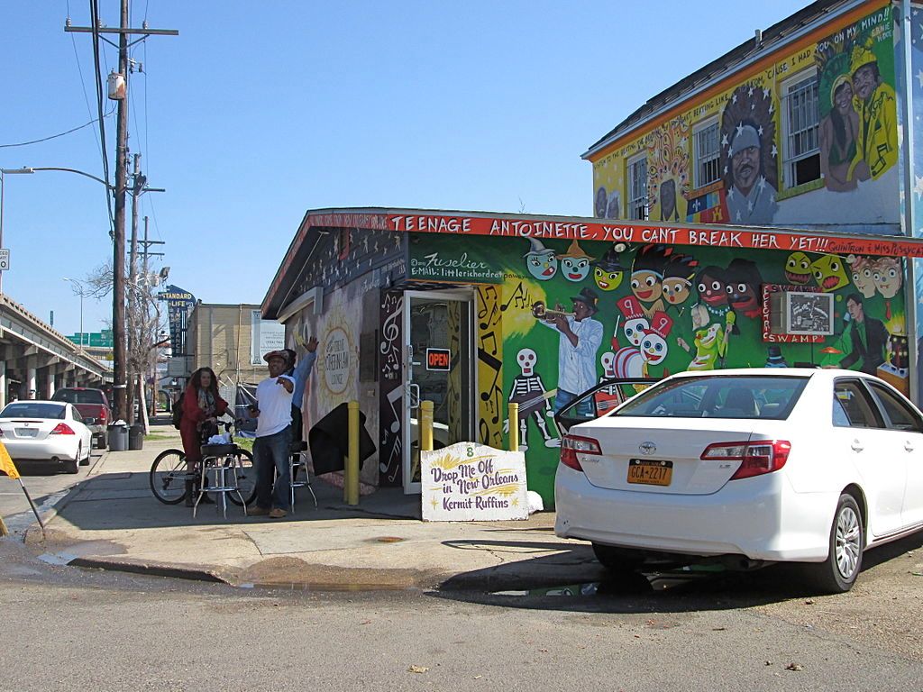 Exterior view of Kermit's Tremé Mother-in-Law Lounge