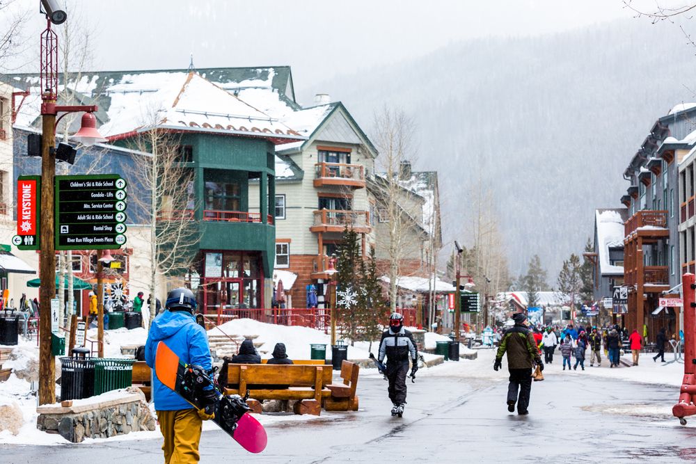 People at Keystone Resort