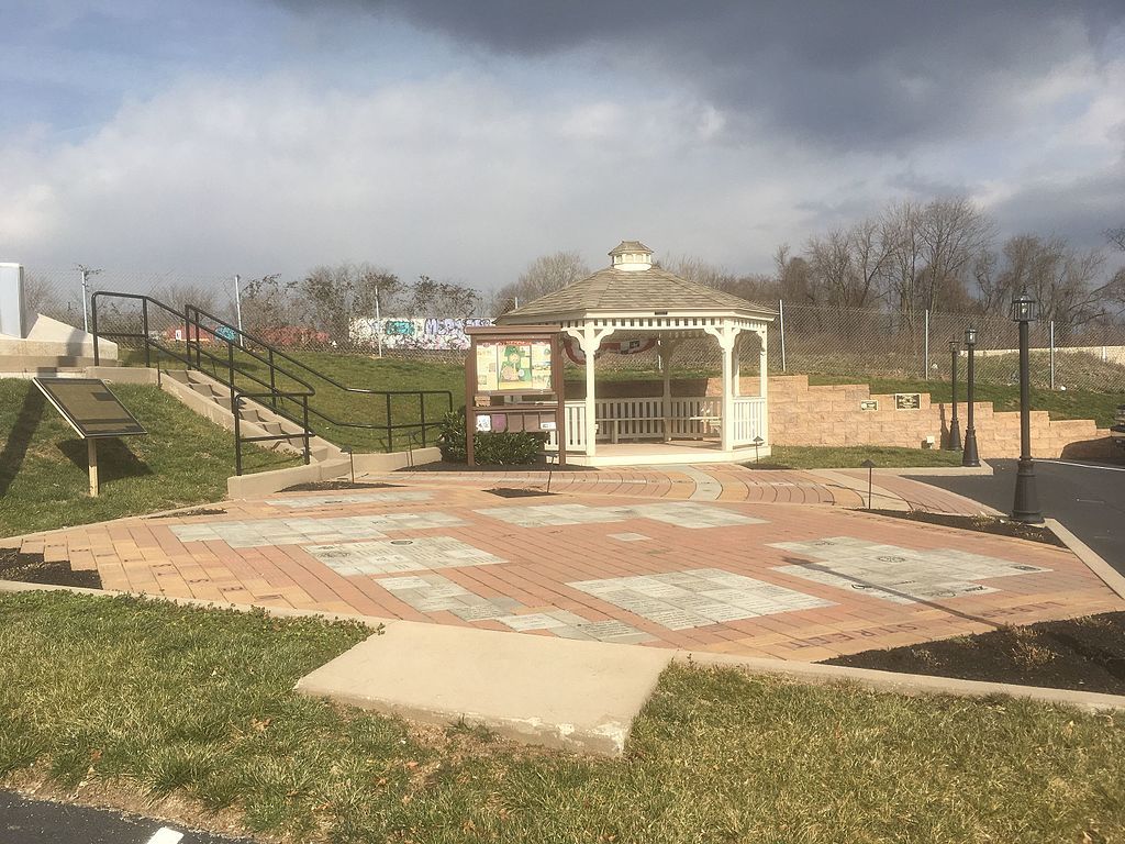 Gazebo at King of Prussia Volunteer Fire Company 9/11 Memorial