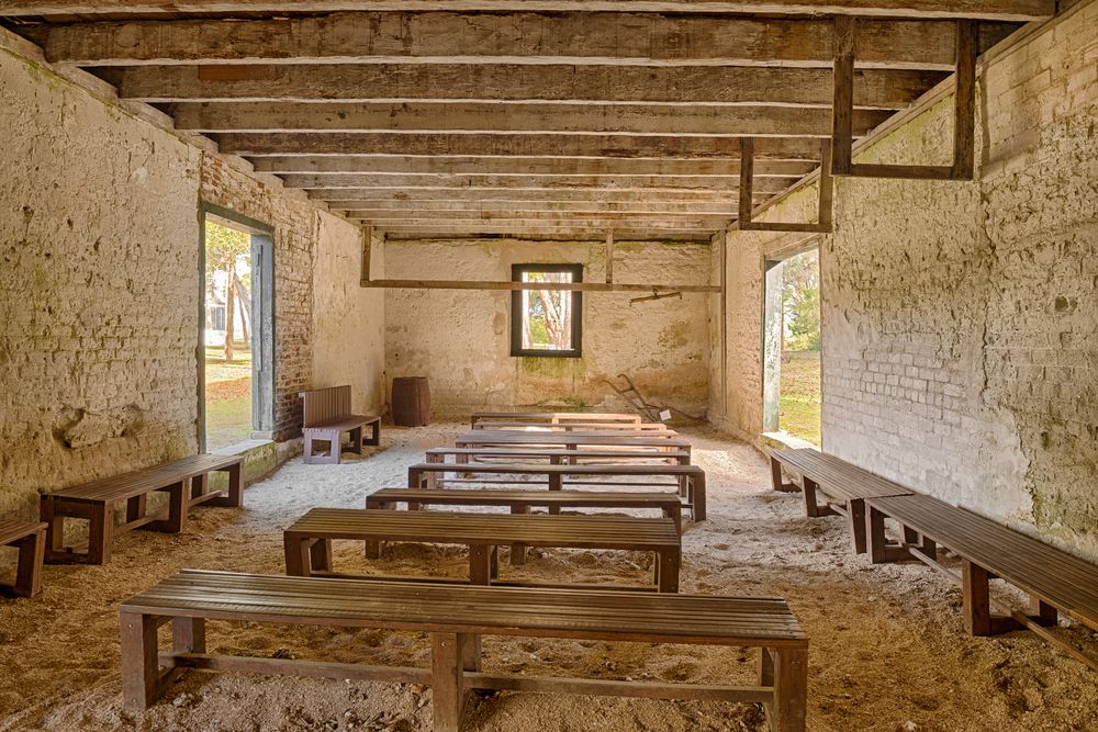 Interior view of Kingsley Plantation