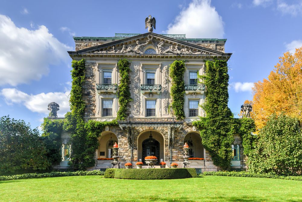 Exterior of the majestic Kykuit