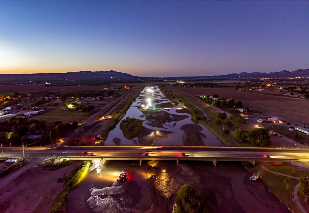 Aerial view of La Llorona Park