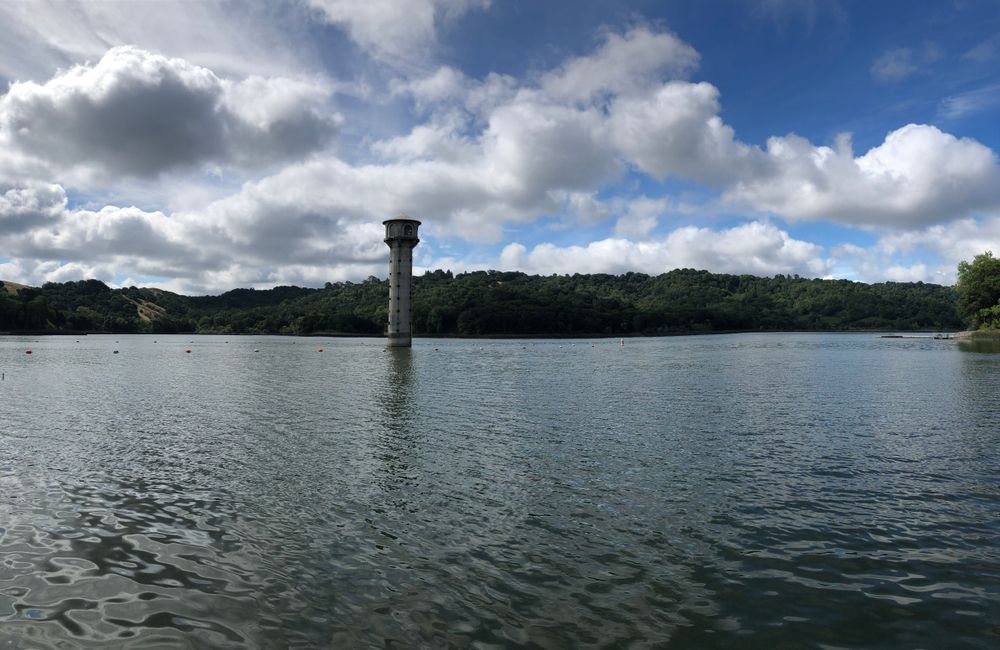 View of the Lafayette Reservoir tower
