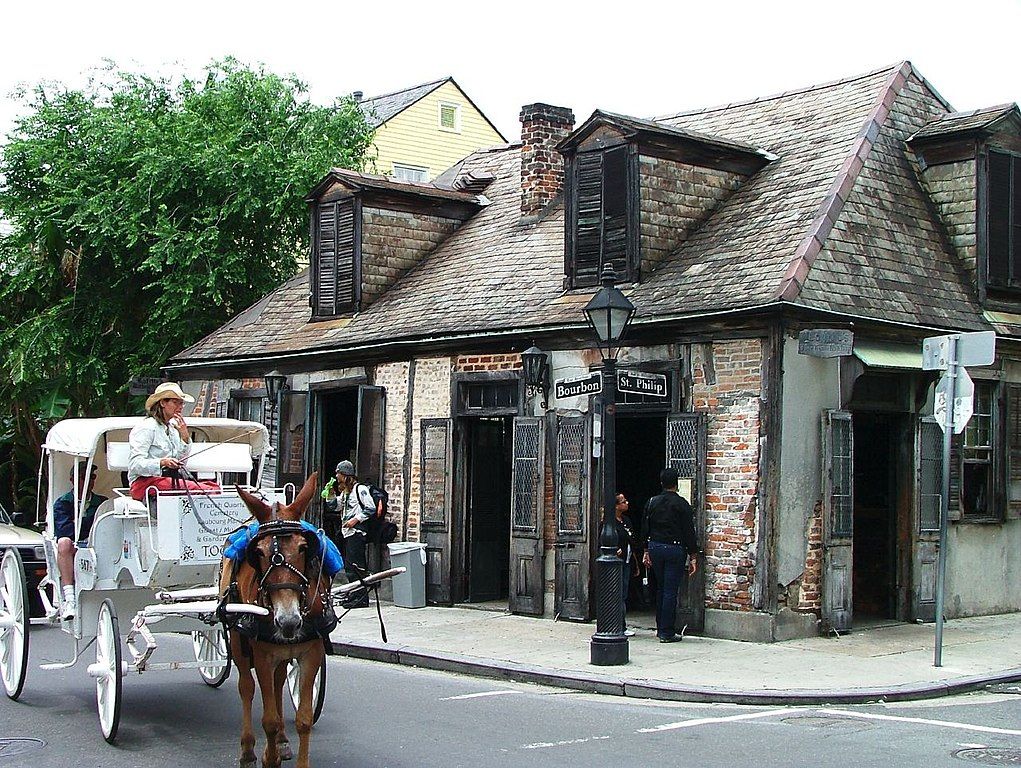 Exterior of Laffitte's Blacksmith Shop