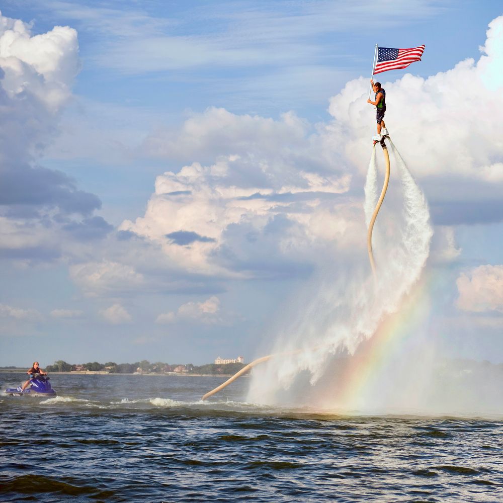 Jet Fly Board at Lake Arlington