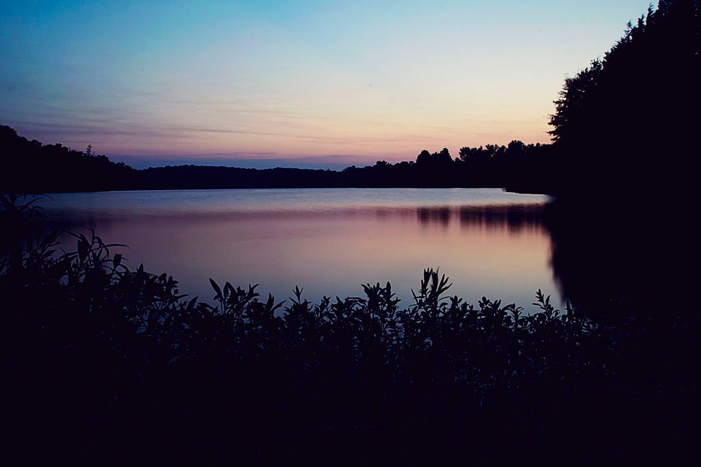 Lake Conway during sunset