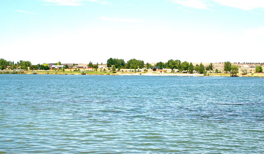 Tranquil water at Lake Elmo