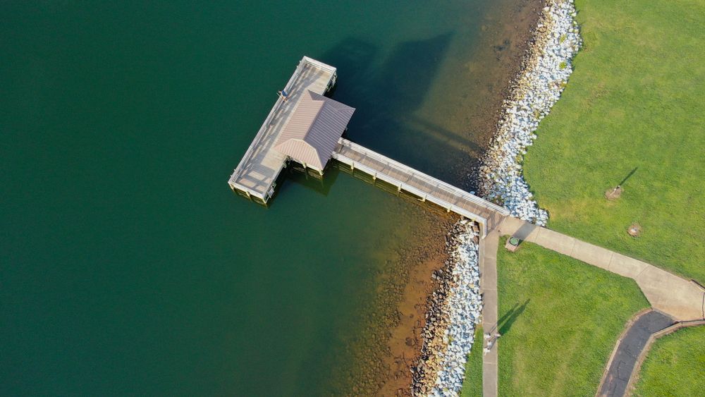 Dock at the Lake Robinson 