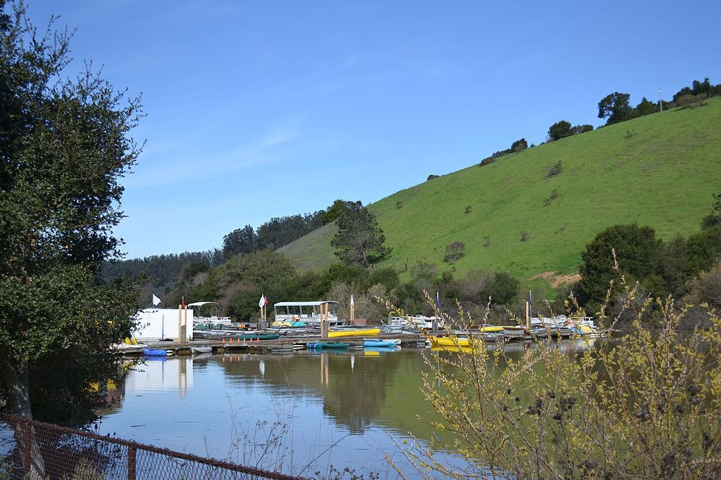 View of Lake Chabot Regional Park