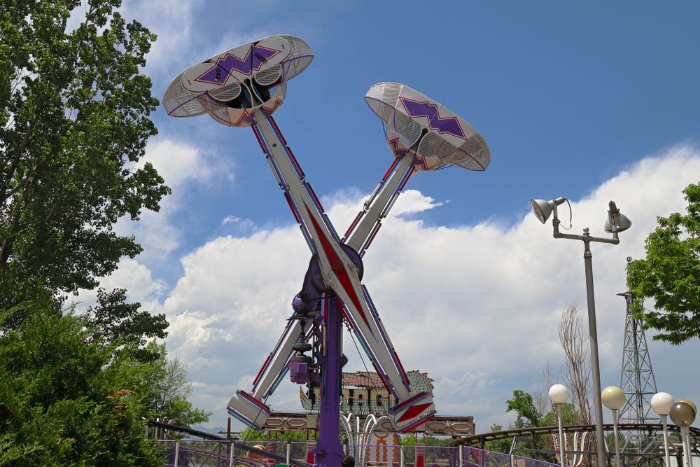 View of the Lakeside Amusement Park
