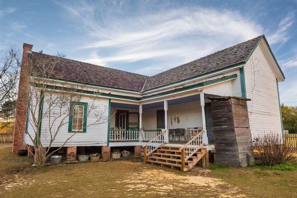 Old Farmhouse in Landmark Park