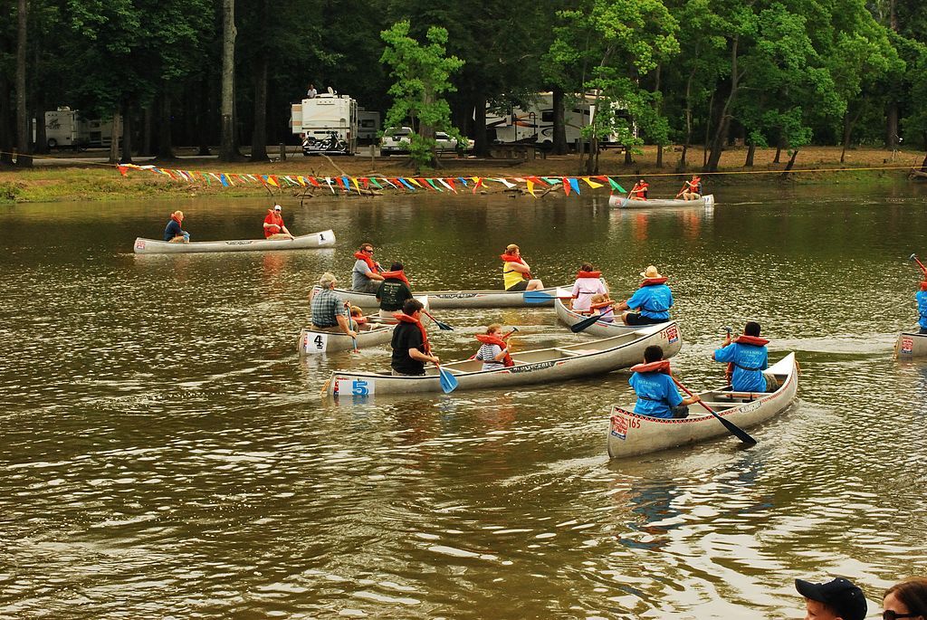 Canoeing in LeFleur’s Bluff State Park