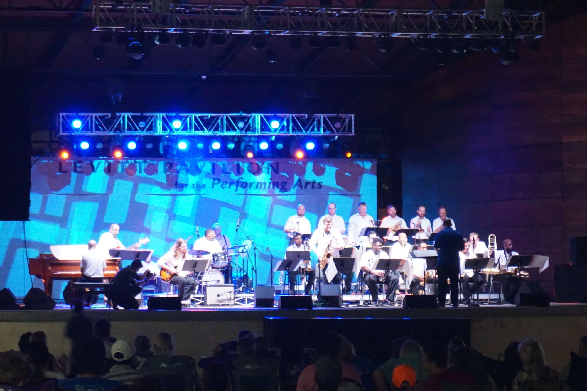 Orchestra at Levitt Pavilion for the Performing Arts