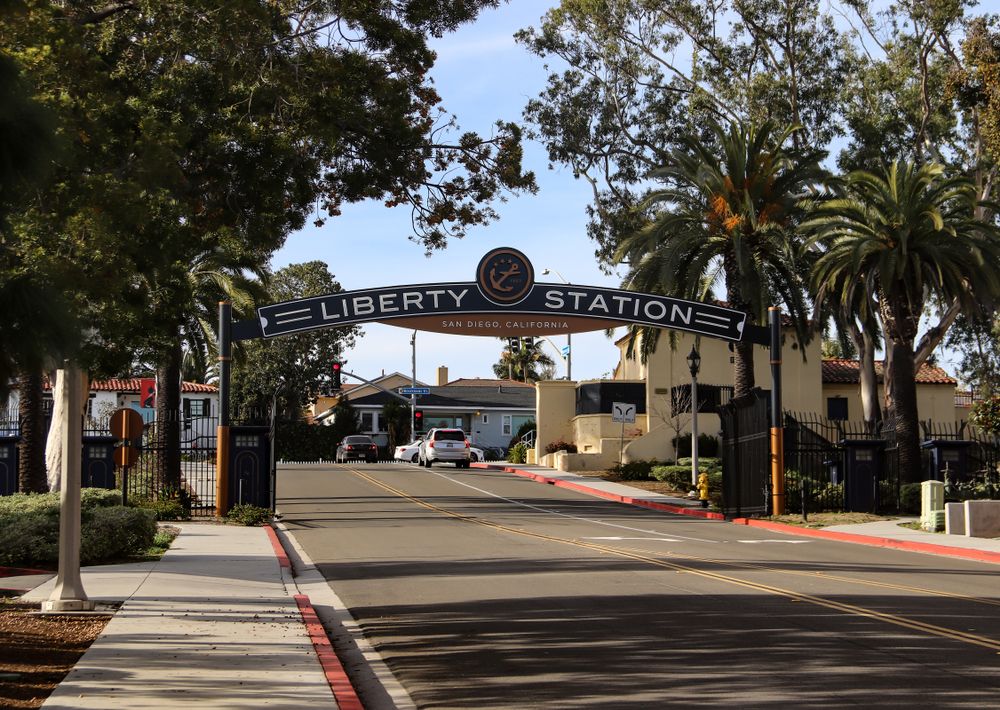 Entrance to Liberty Station