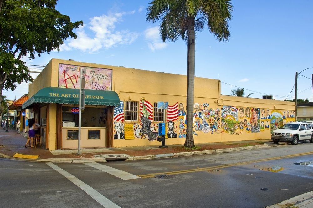 Freedom wall for Little Havana Murals