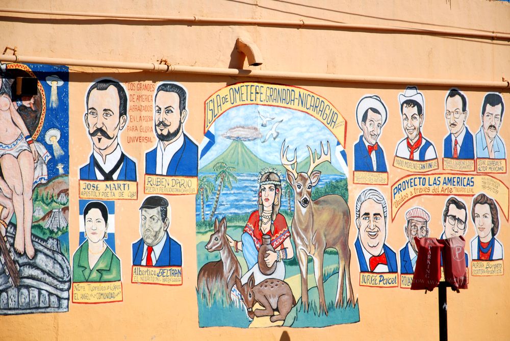 Colorful Little Havana Murals