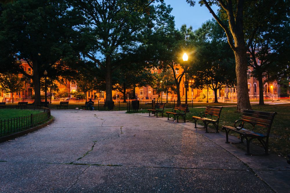 Walkway at Logan Circle