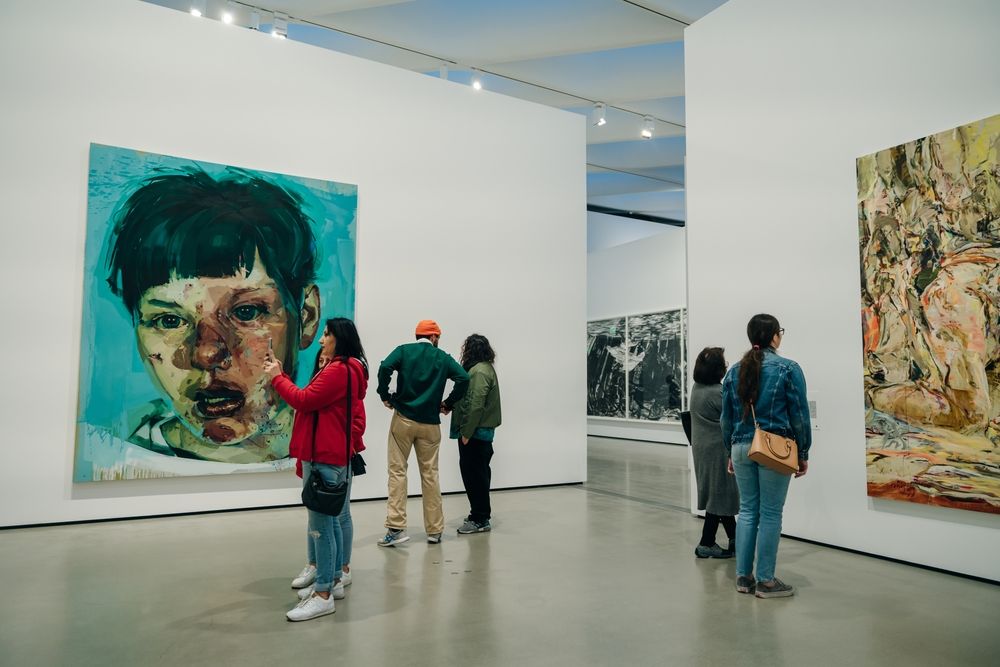 Broad museum at Los Angeles, California