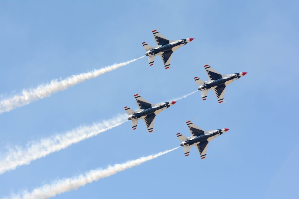 Jets at Los Angeles County Air Show