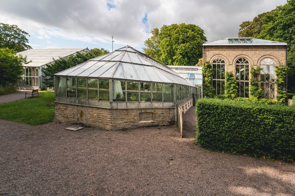 Green house in Lund Botanical Garden