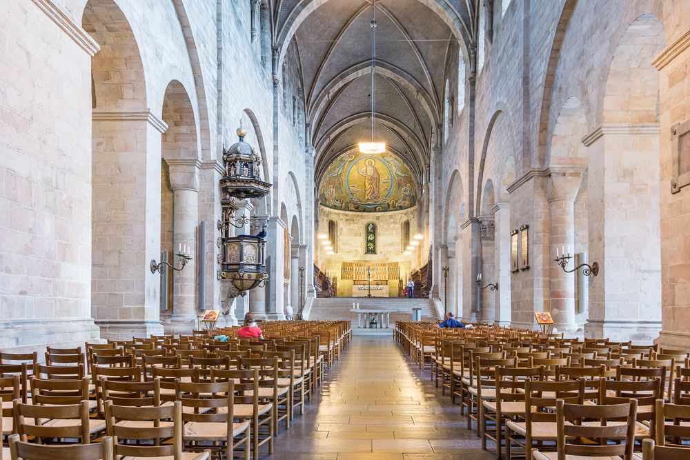 Interior of Lund Cathedral
