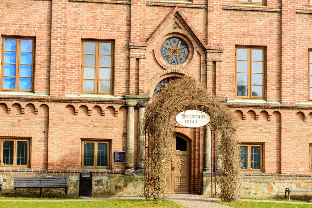 Entrance of Lunds Universitets Historiska