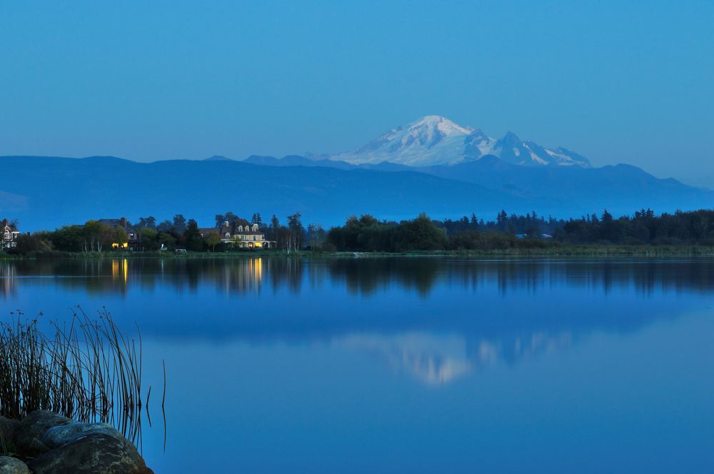 The still waters of Wiser Lake