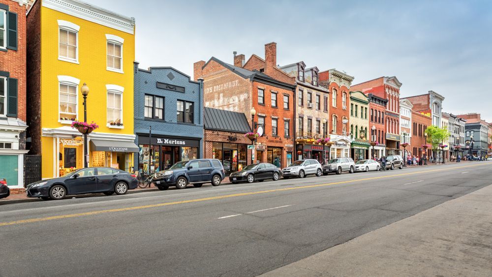 M Street in Washington, D.C