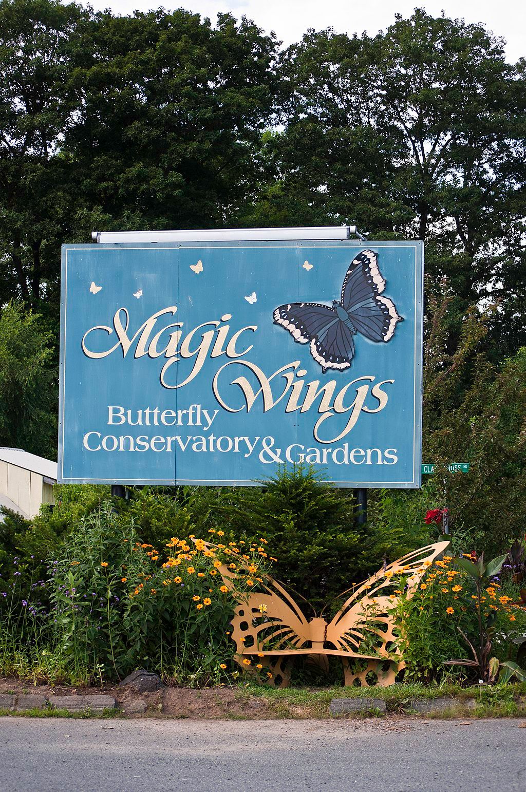 Sign in Magic Wings Butterfly Conservatory