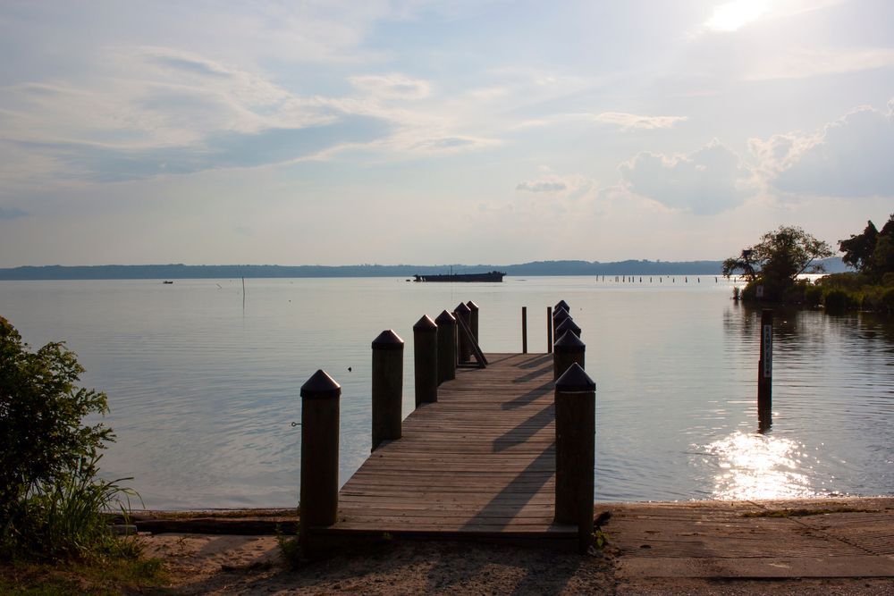 Pier in Mallows Bay