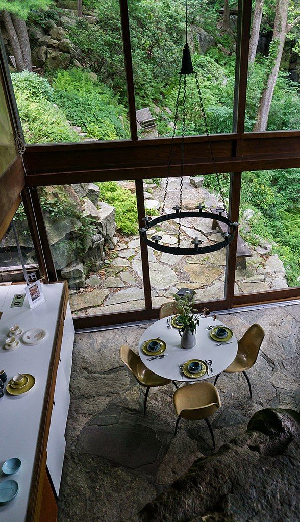Interior view of dragon rock studio