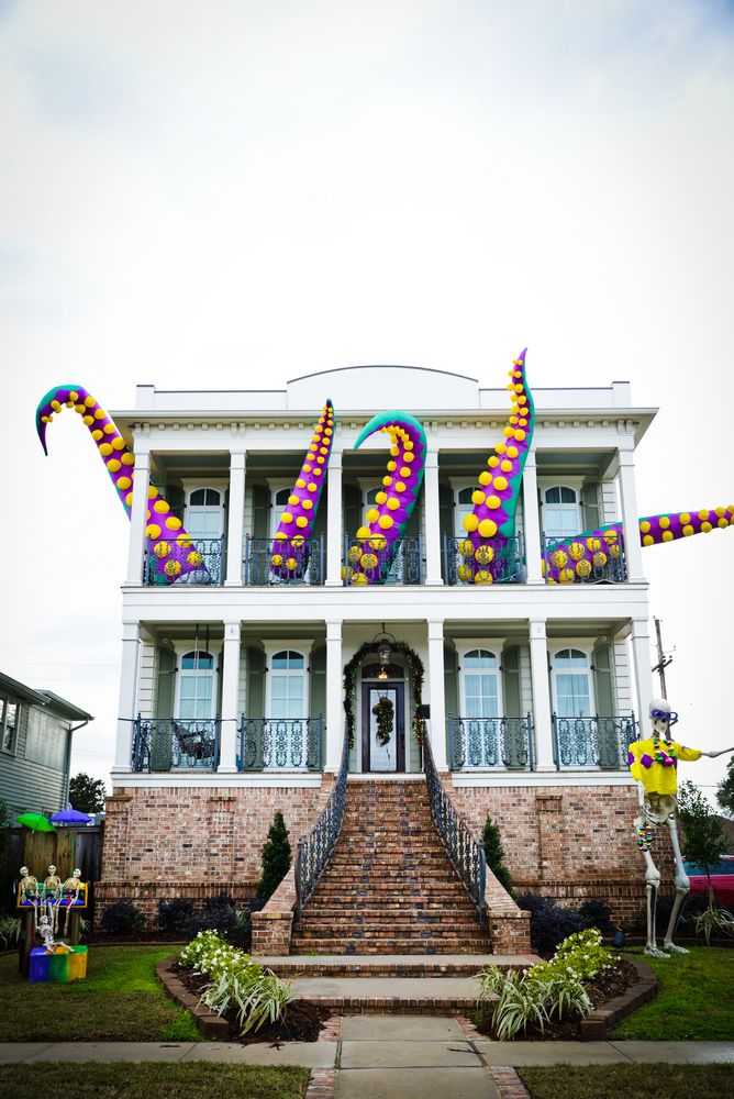 View of Mardi Gras World