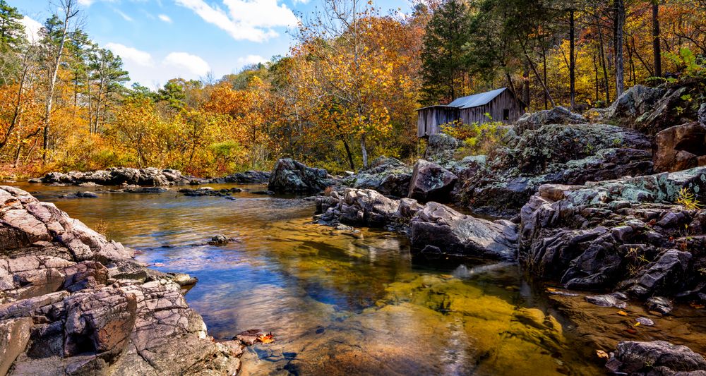 The waters of Mark Twain National Forest
