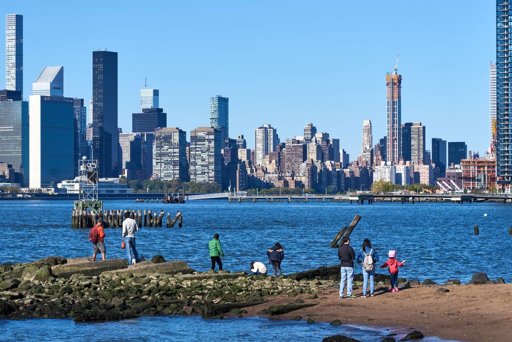 People at Marsha P. Johnson State Park