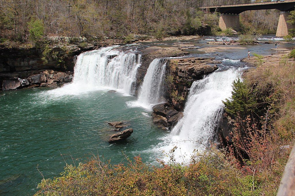 Martha's Falls in Little River Canyon, Fort Payne
