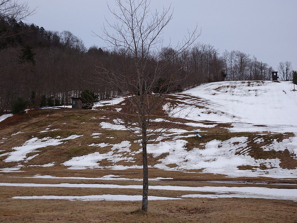 Snow covered McCauley Mountain