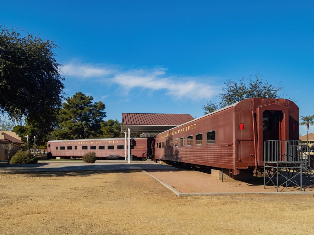 View of McCormick-Stillman Railroad Park