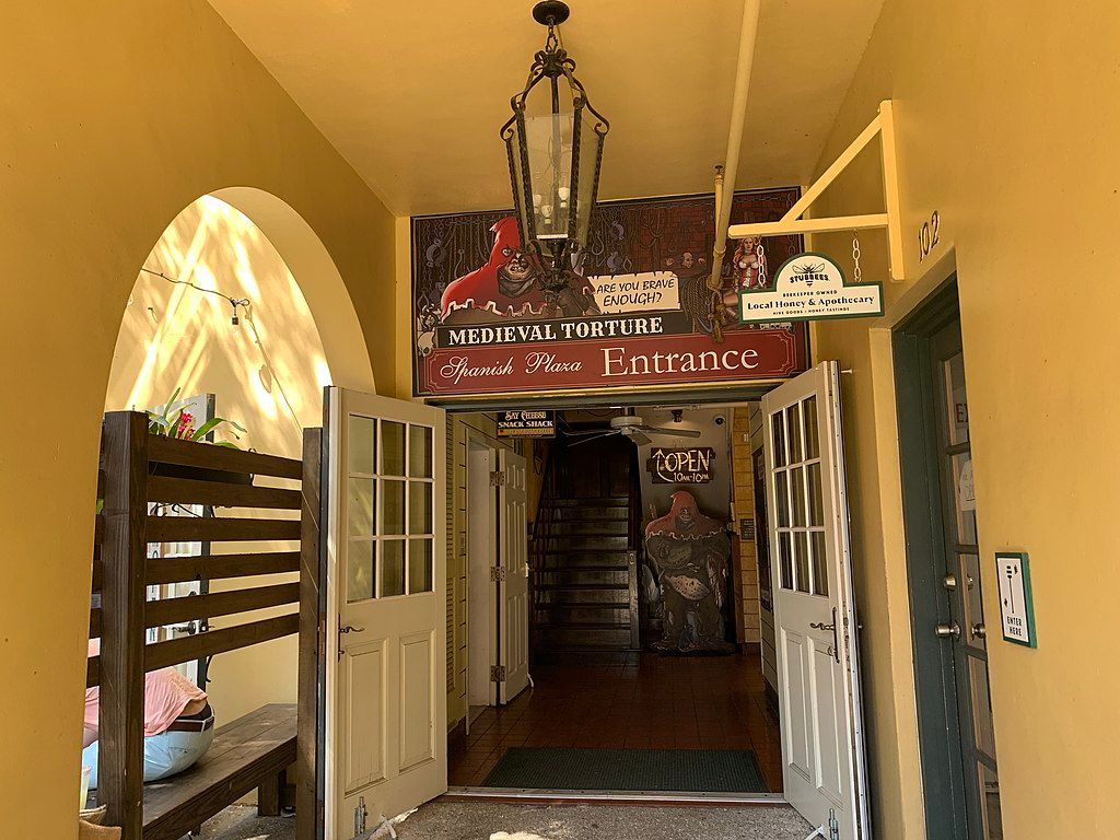 Entrance to the Medieval Torture Museum