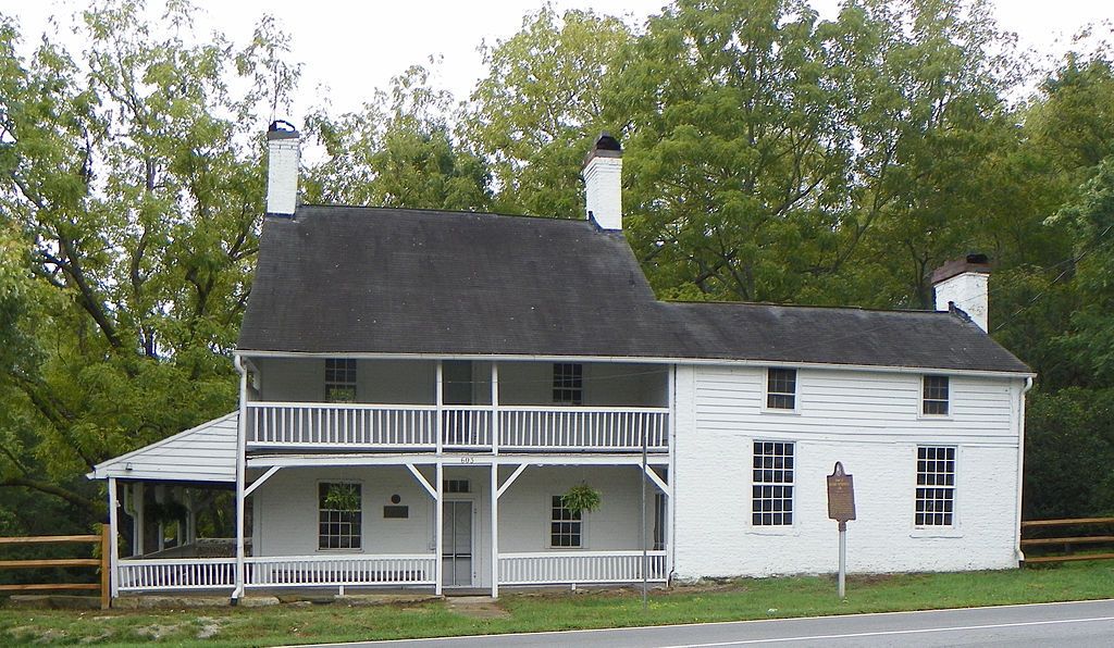 Facade of the Mendenhall Homeplace