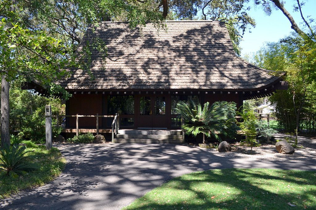 Japanese garden at the Micke Grove Regional Park
