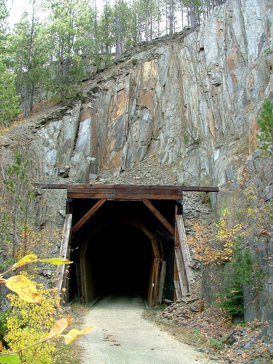 A Tunnel in George S. Mickelson Trail