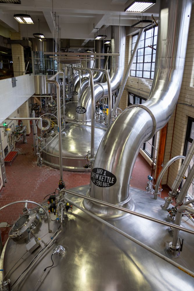 Meachineries used in Miller the Brewery