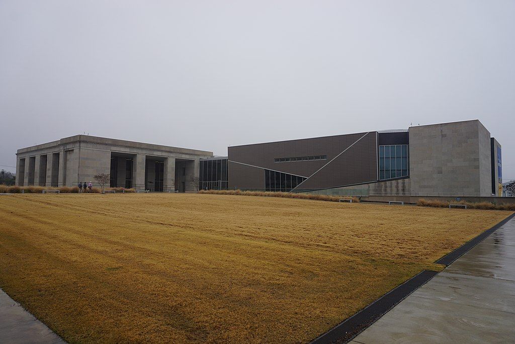 Distant view of Mississippi Civil Rights Museum