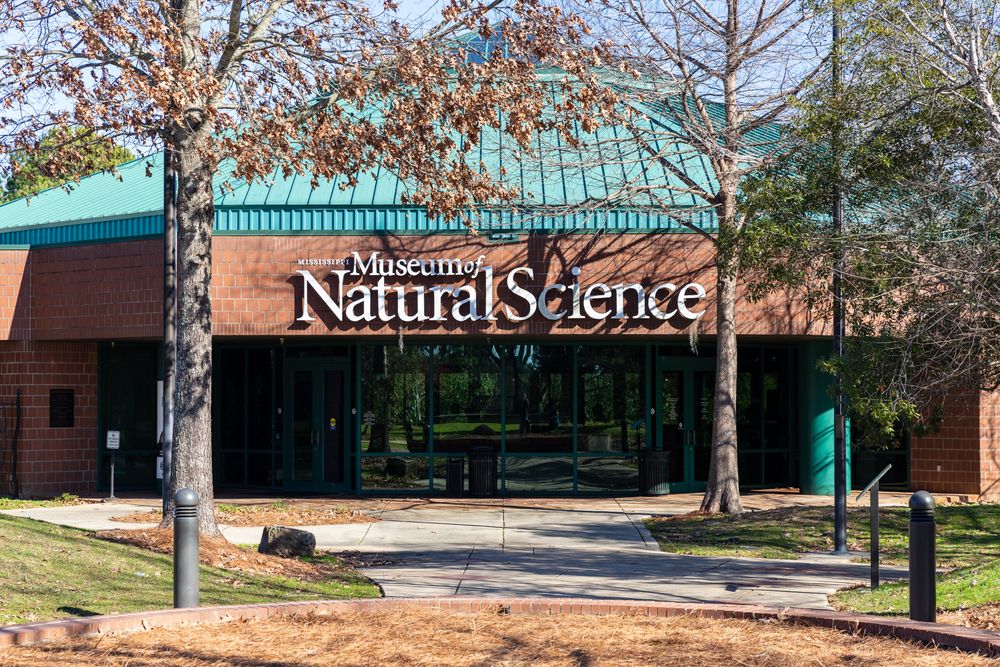 Entrance to Mississippi Museum of Natural Science