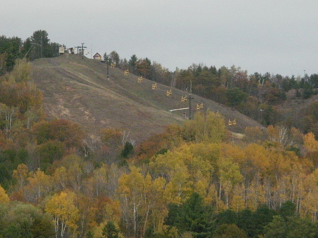 Cable car at Mont Ripley Ski Area