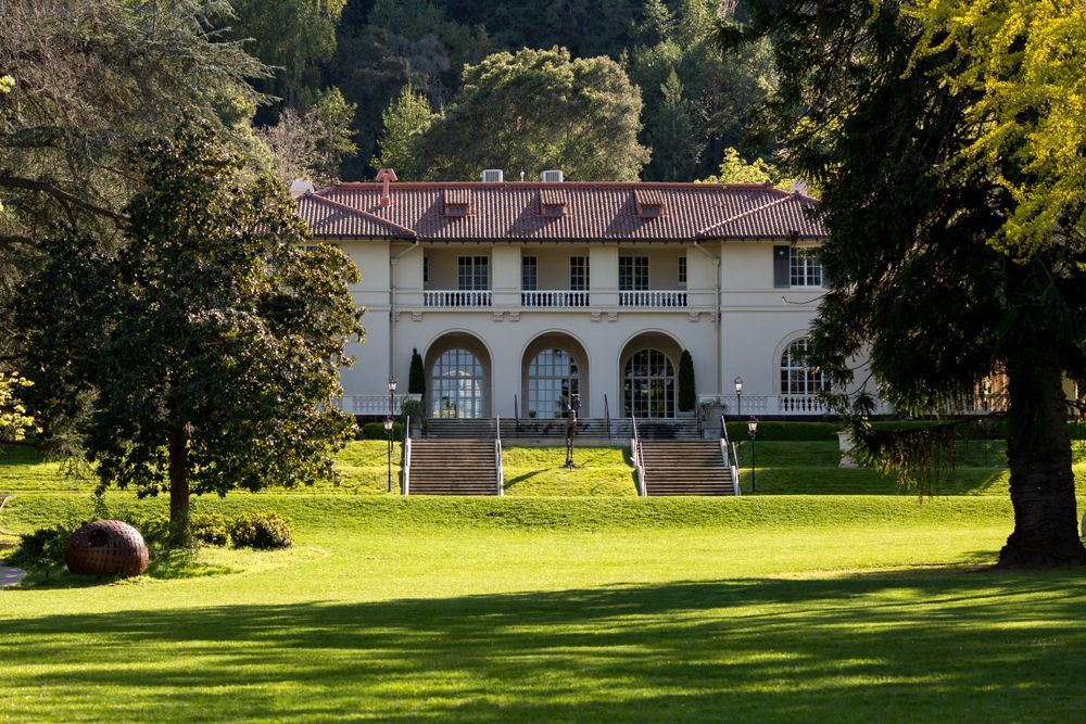 Facade of Montalvo Arts Centre