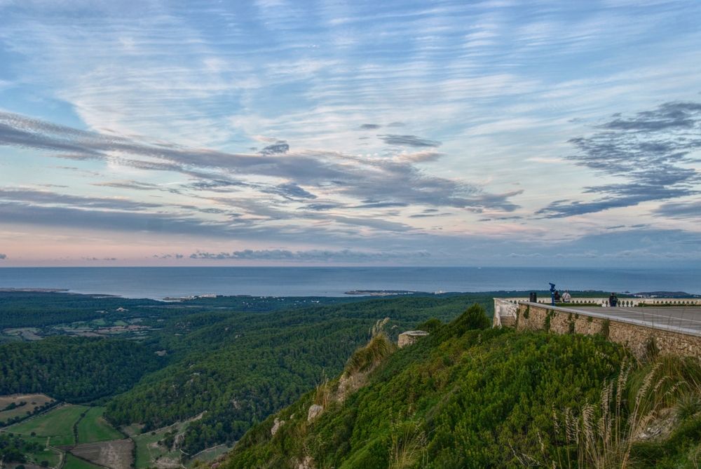 Scenic view of Monte Toro