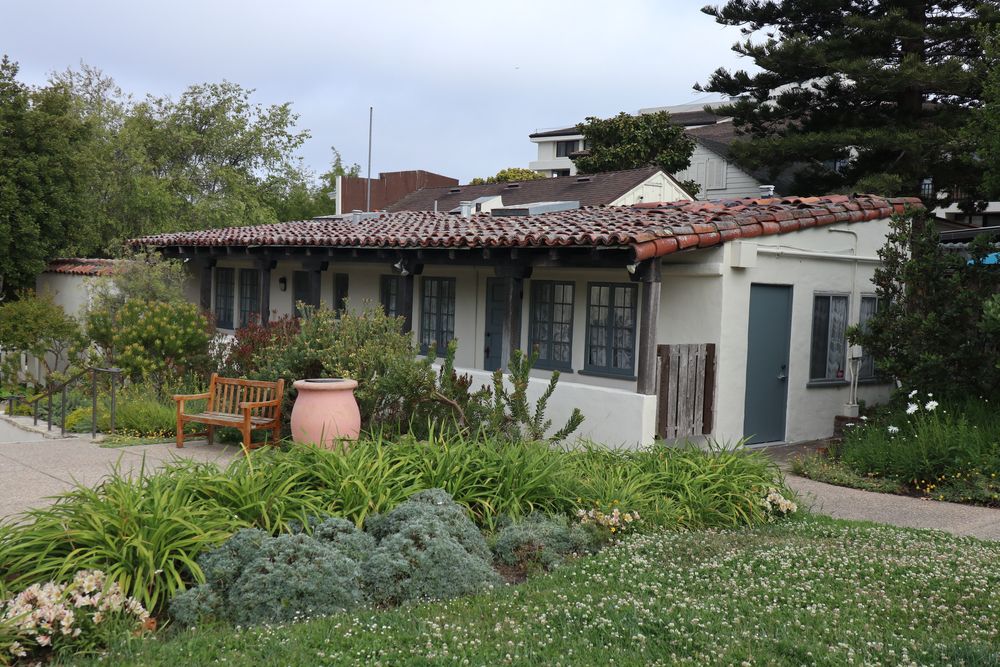 Exterior of custom house at Monterey State Historic Park