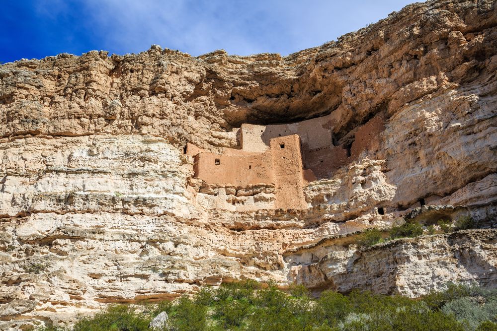 Daytime view of Montezuma Castle National Monument
